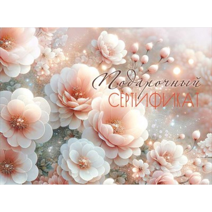 Конверт для подарочного сертификата "Подарочный сертификат"