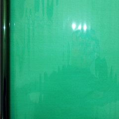 Пленка цветная 70см/200гр Лак прозрачная  зеленый