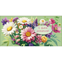 Конверт для денег С Днем Рождения!