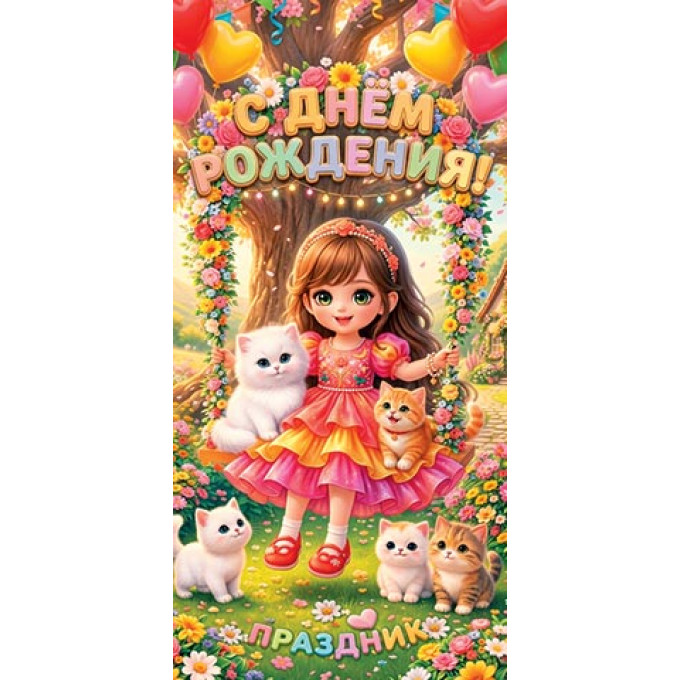 Конверт для денег С днём рождения!