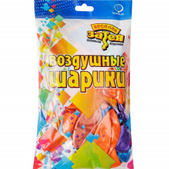 Воздушный шар латексный 12" Металлик ассорти