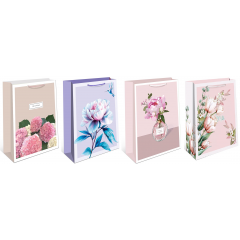 Пакет подарочный 18*22,3*10 см Женский Микс (4в*2)