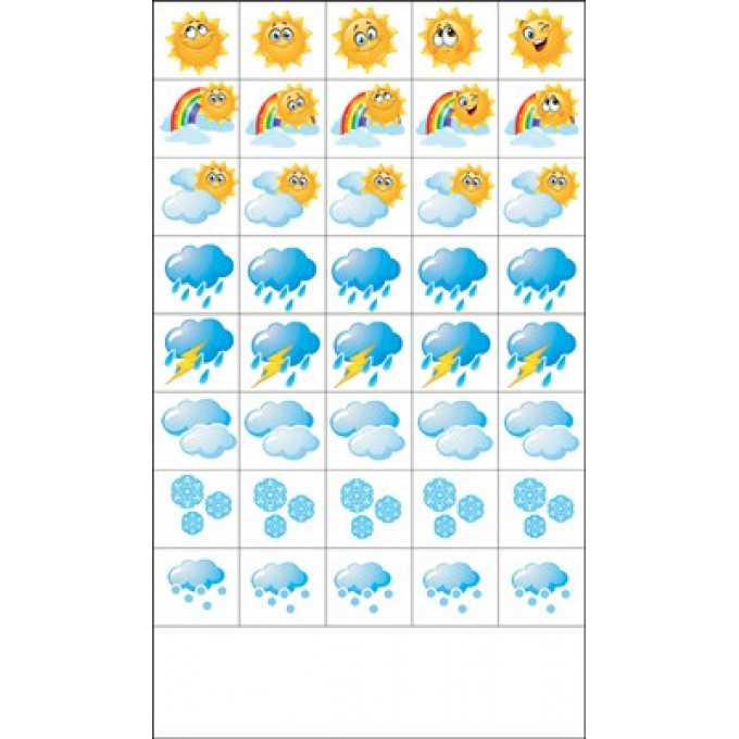 Наклейка "Погода"