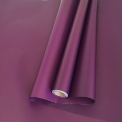 Пленка матовая КОРЕЯ-Gold 70мкм 500мм*10м на втулке Красный пурпур