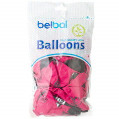 Воздушный шар латексный с рисунком 14" пастель шелкогафия Оскорбления для нее ассорти