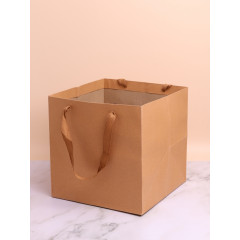 Пакет подарочный Крафт 35*35*35 12шт/уп