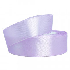 Лента атласная 25мм*25 Y Сиреневый пастель