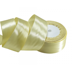 Лента атласная 40мм*25 Y Ванильный