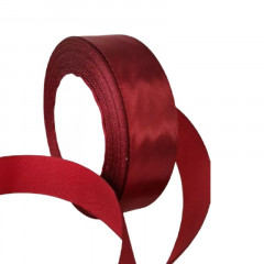 Лента атласная 25мм*25 Y Спелая вишня