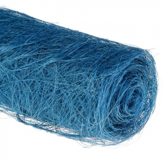 Упаков.материал Абака 48*4,5м (сизаль) голубой