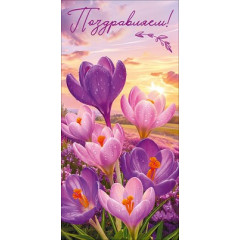 Конверт для денег "Поздравляем!"