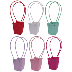 ПЛАЙМ пакет для цветов и подарков 9*6,5*10см АССОРТИ (6в*1)