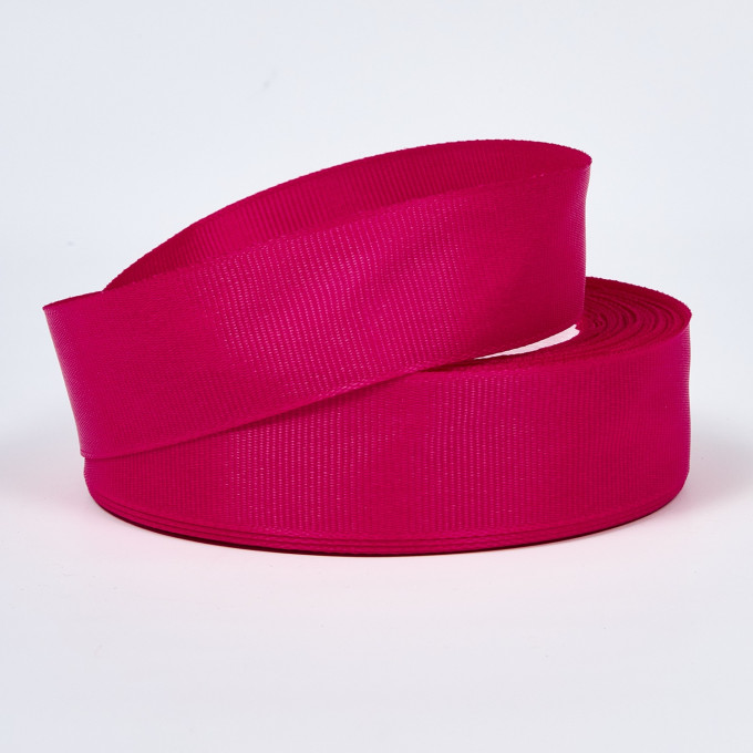 Лента репсовая 25мм*25 Y СОЧНАЯ МАЛИНА