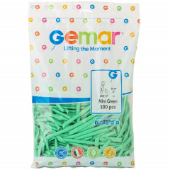 Воздушный шар латексный для моделирования ШДМ 260-2/77 Пастель Mint Green