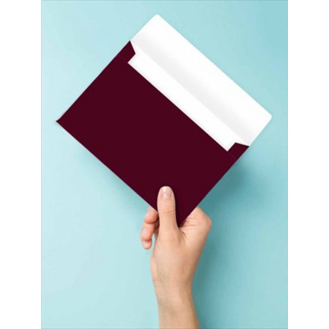 Конверт художественный средний "Красное дерево"