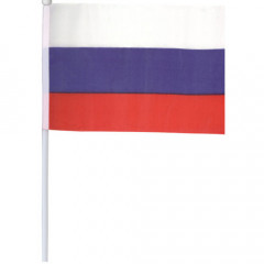 Флаг Россия 30*45 см (с древком)