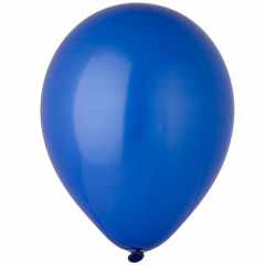 Воздушный шар латексный без рисунка 5"/46 Пастель Синий/Blue