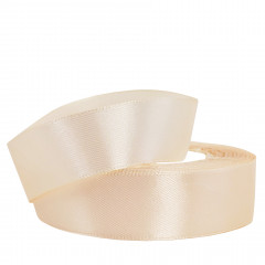 Лента атласная 25мм*25 Y Воздушный бежевый