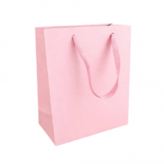 Пакет подарочный 32*26*12 см РОЗОВЫЙ