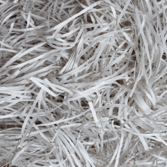 Наполнитель для коробок бумажный (полоска) Серо-белый (Серый агат) 50гр.