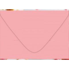 Конверт для подарочного сертификата без надписи (сердечки)