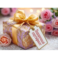 Конверт для подарочного сертификата "Подарочный сертификат"