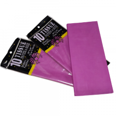 Бумага тишью 51*66 см ФУКСИЯ 10 листов