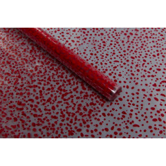 Пленка цветная 70см/200гр Мошка красный