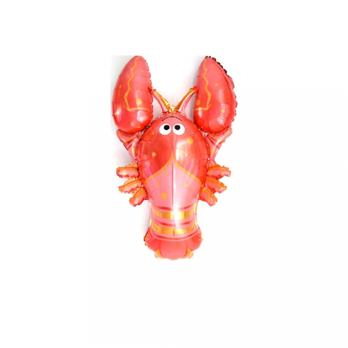 Воздушный шар фольгированный Мини-фигура 16"/41 см Лобстер в упак.