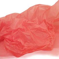 Тишью влагостойкая 60см*60см в листах, Алый (20лист)