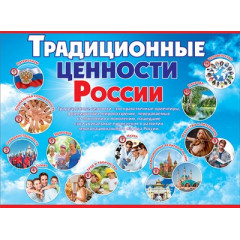 Плакат "Традиционные ценности России"