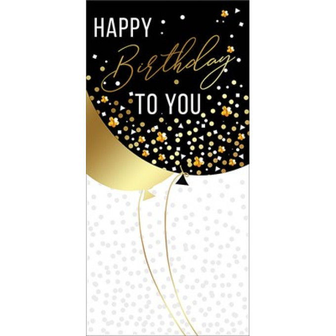 Конверт для денег "Happy Birthday to you"