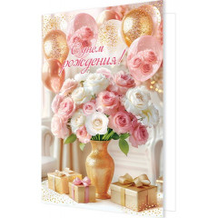 Открытка С днем рождения!