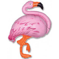 Воздушный шар фольгированный 50" Фигура Фламинго 125*82 см