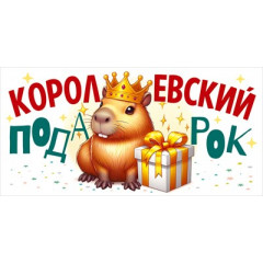 Конверт для денег "Королевский подарок"