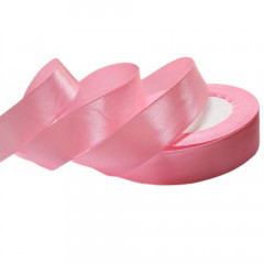 Лента атласная 25мм*25 Y Фламинго