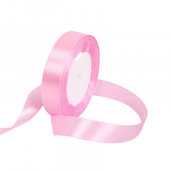 Лента атласная 20мм*25 Y Розовый флокс