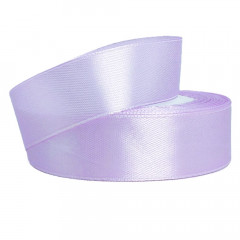 Лента атласная 20мм*25 Y Сиреневый пастель