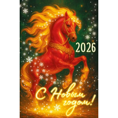 Открытка "С Новым годом! 2026"