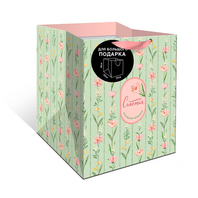 Пакет подарочный Люкс 30*25*25 см