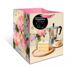 Пакет подарочный Люкс 30*25*25 см