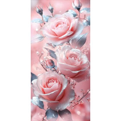 Конверт для денег без надписи (розы)