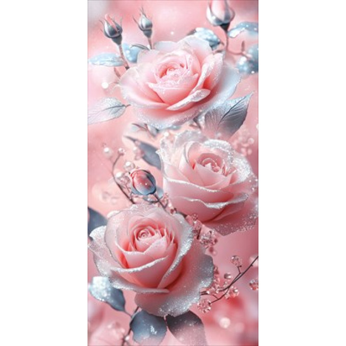 Конверт для денег без надписи (розы)