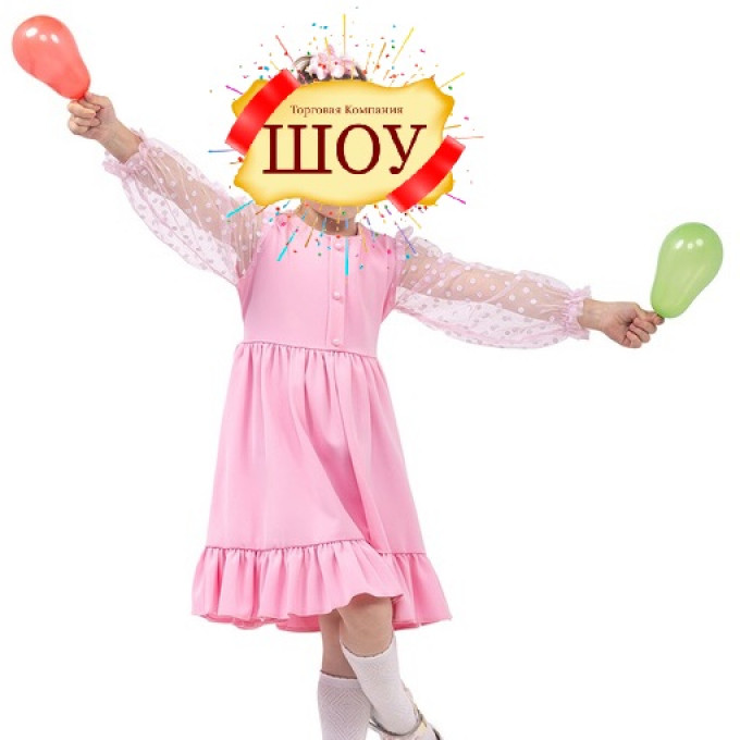 Воздушный шар латексный без рисунка 2" Пастель ассорти 100 шт