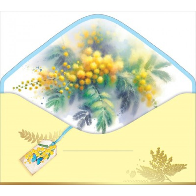 Конверт для денег "8 Марта"