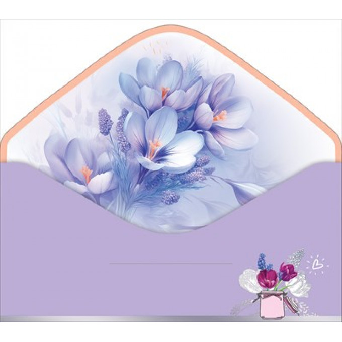 Конверт для денег "8 Марта"