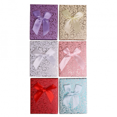 Коробка ювелирная 7*9*2,8 см СЕРДЕЧКИ микс