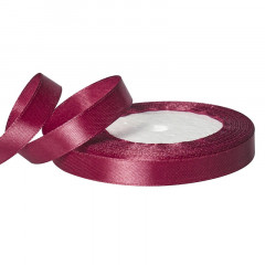 Лента атласная 12мм*25 Y Сливовый