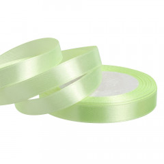 Лента атласная 12мм*25 Y Лайм