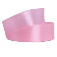 Лента атласная 20мм*25 Y Розовый пастель